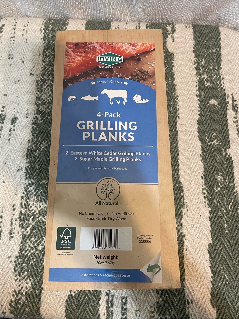 Pack of 4 grilling plates. Brand new.